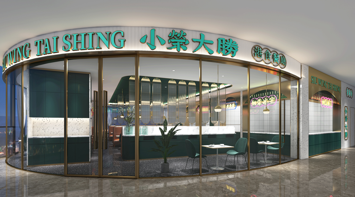 連鎖餐廳空間設計案例欣賞/盛禾設計